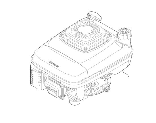Picture of A - Motore completo FJ180V-AS51